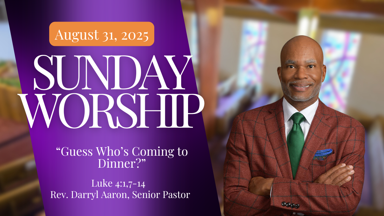 Rev Aaron and title of sermon